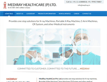 Tablet Screenshot of mediray.in